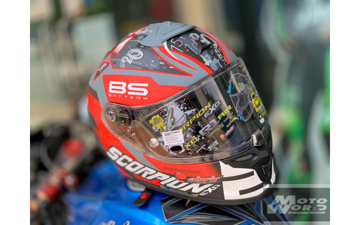 SCORPION EXO R1 AIR MotoGP Homologated Helmet